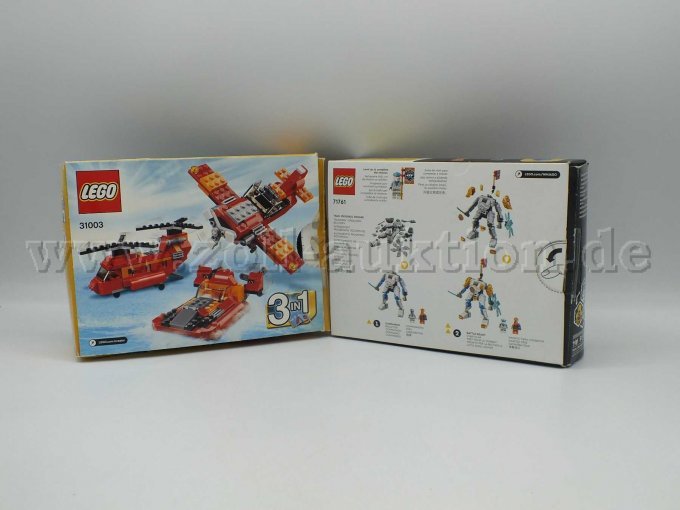 Rückseite des Konvoluts Lego 31003 und 71761