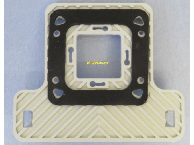 Montageplatte Rückseite