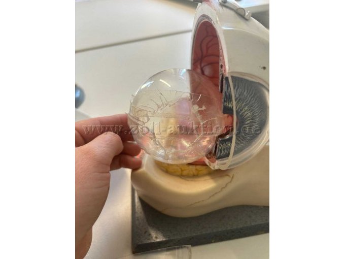 geöffnet, geklebter Innenteil