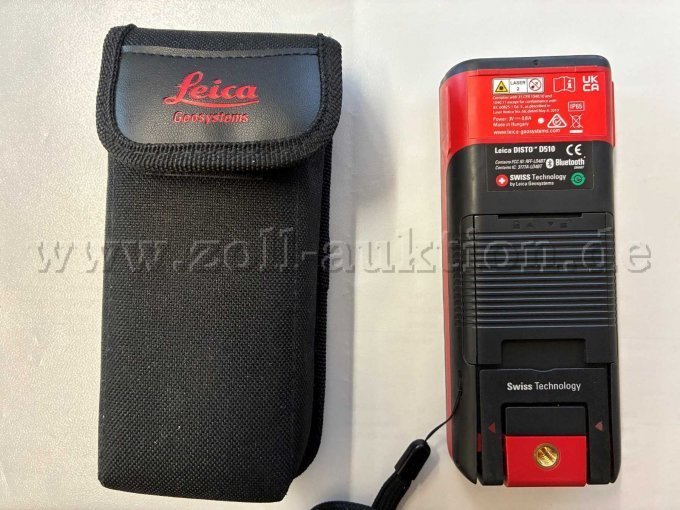 Leica DISTO D510 Laser-Entfernungsmesser / Rückseite