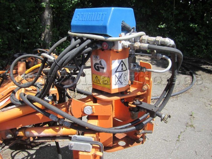 Ansicht Hydraulikleitungen