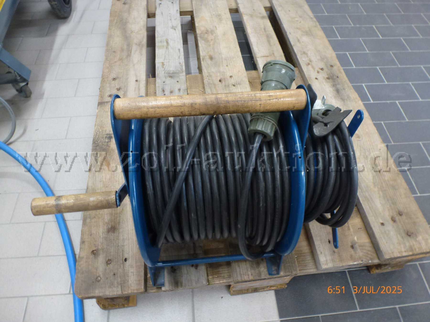 Leitungstrommel draufsicht
