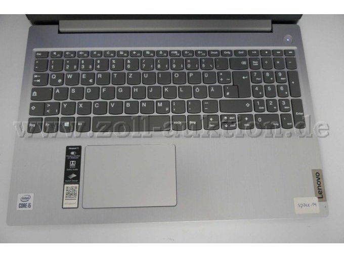 Detailaufnahme der Tastatur
