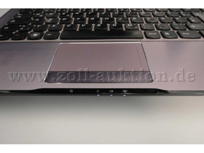 Detailaufnahme des Touchpad