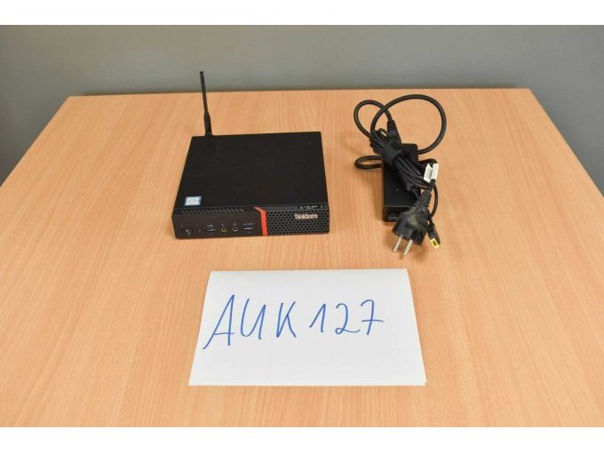 Lenovo ThinkCentre M700 Desktop-Mini PC mit Netzteil
Vorderansicht