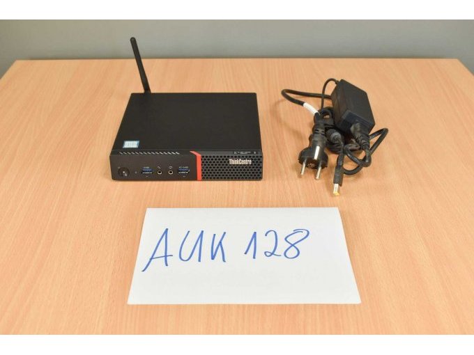 Lenovo ThinkCentre M700 Desktop-Mini PC mit Netzteil
Vorderansicht