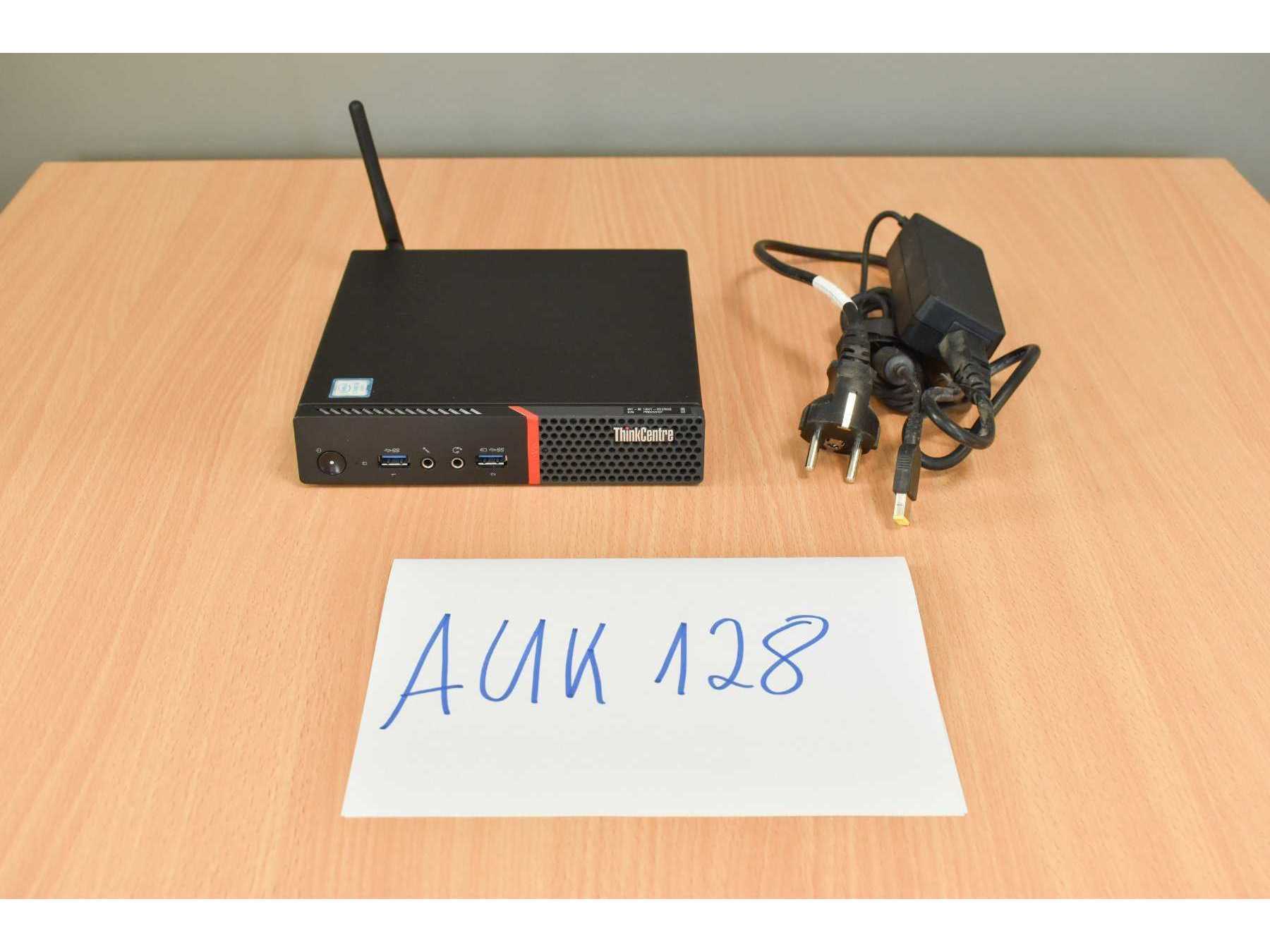 Lenovo ThinkCentre M700 Desktop-Mini PC mit Netzteil
Vorderansicht