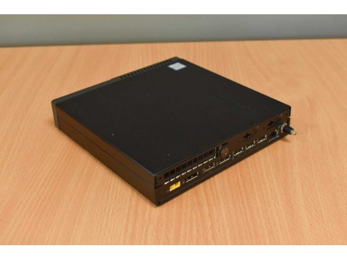 Lenovo ThinkCentre M710q – Desktop-Mini PC
Rückansicht