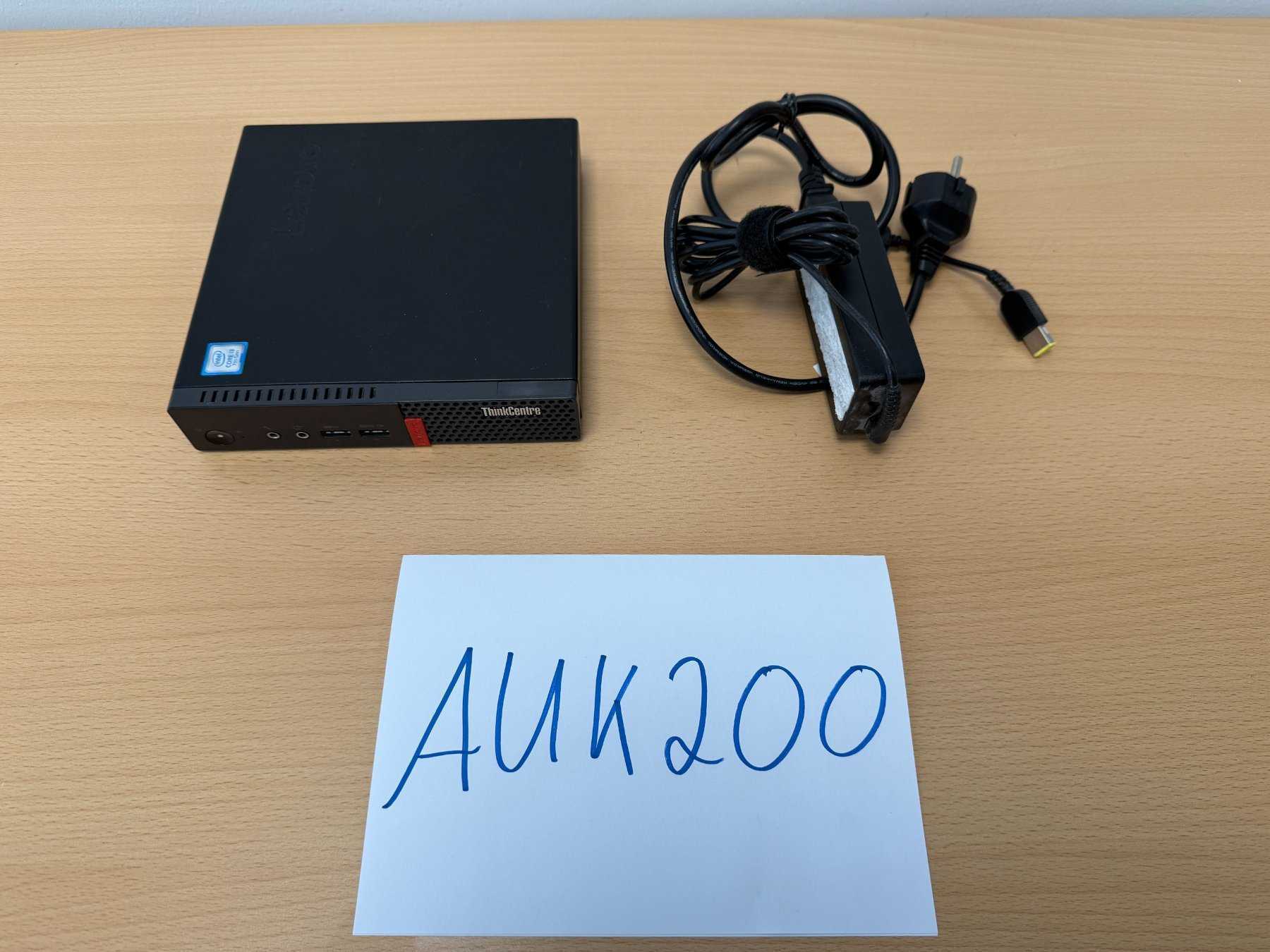 Lenovo ThinkCentre M710q – Desktop-Mini PC mit Netzteil