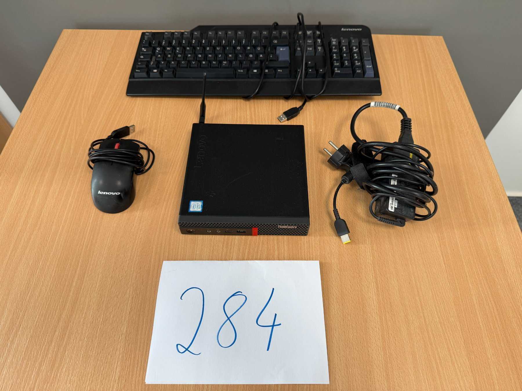 Lenovo ThinkCentre M720q – Desktop-Mini PC 
Gesamtansicht