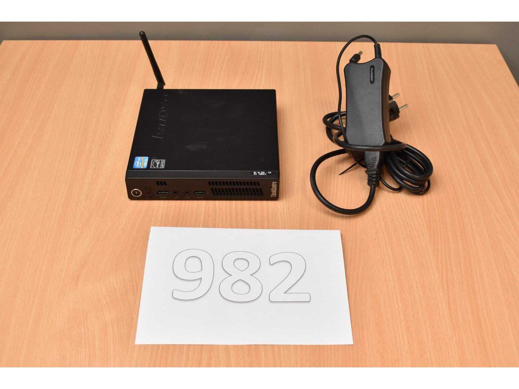 Lenovo ThinkCentre M92 3235 – Tiny Desktop
Gesamtansicht