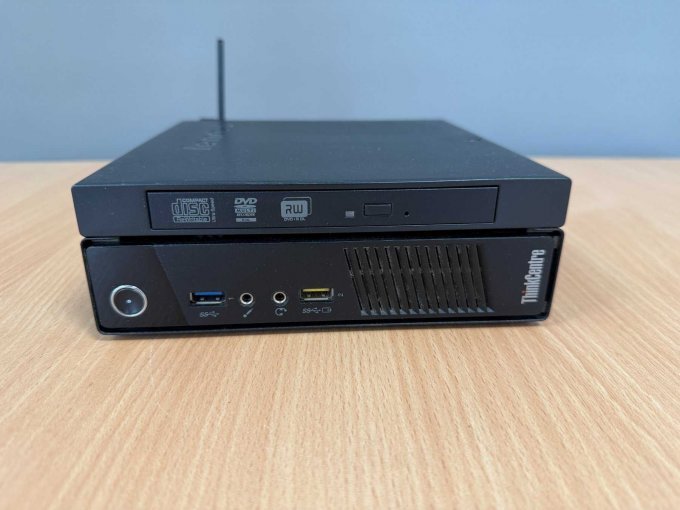 Lenovo ThinkCentre M93 10A5 – Tiny Desktop
Vorderansicht