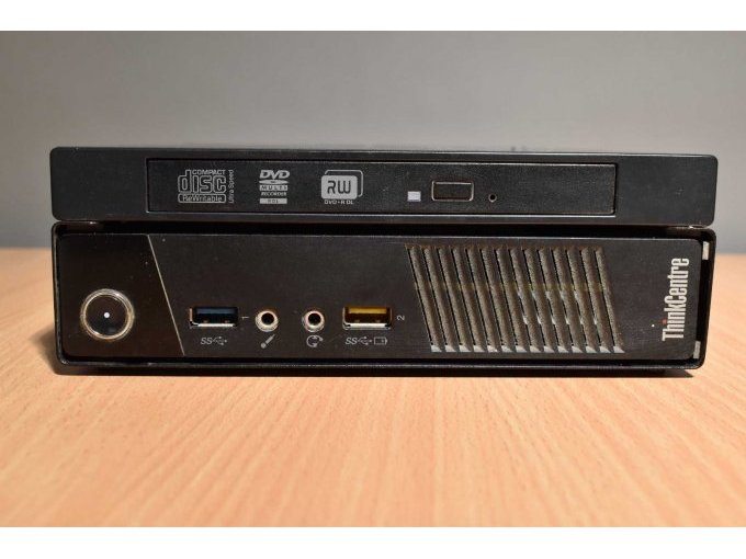 Lenovo ThinkCentre M93 10A5 – Tiny Desktop
Frontalansicht