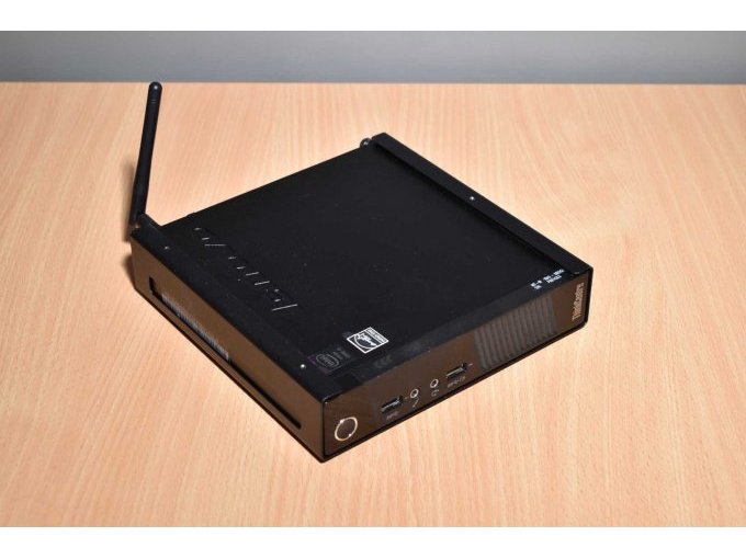 Lenovo ThinkCentre M93 10A5 – Tiny Desktop
Ansicht von vorne