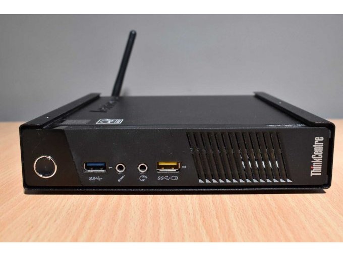 Lenovo ThinkCentre M93 10A5 – Tiny Desktop
Frontalansicht