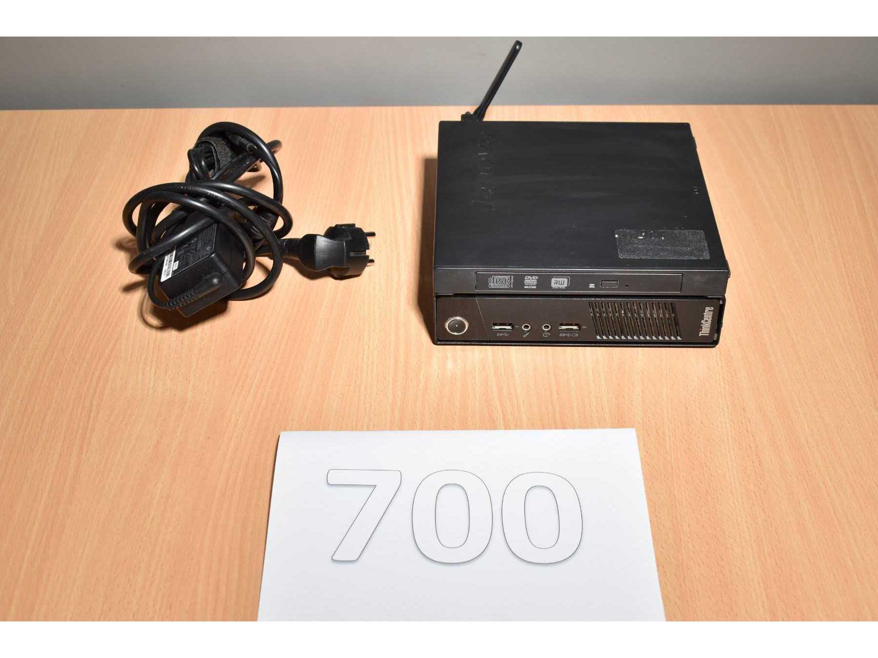 Lenovo ThinkCentre M93 10A5 – Tiny Desktop
Gesamtansicht