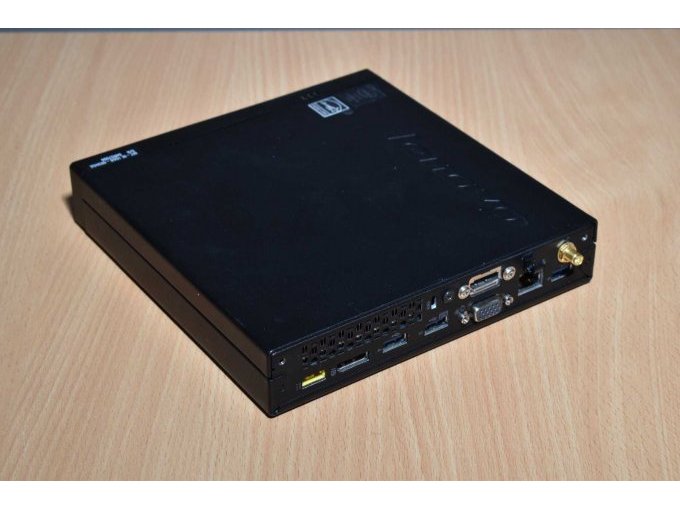 Lenovo ThinkCentre M93p 10AB003HGE – Tiny Desktop
Ansicht von hinten