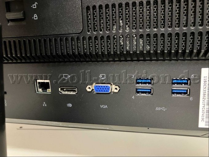 Auszugsweise Anschlussleiste exemplarisch