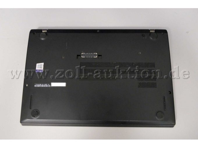 Detailaufnahme der Rückseite des Laptops