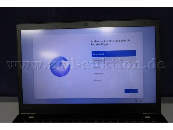 Detailaufnahme des Displays in Betrieb