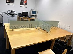 Gesamtansicht Lesetischanlage