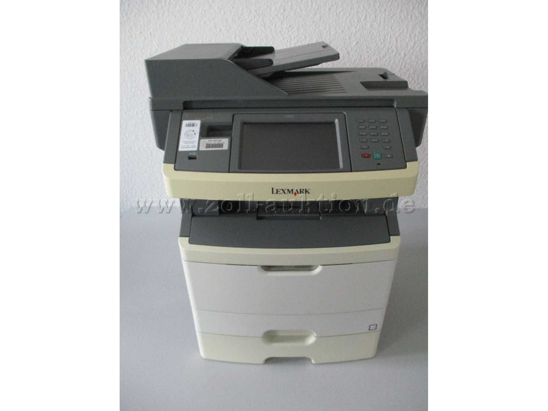 Lexmark X464 - Frontansicht