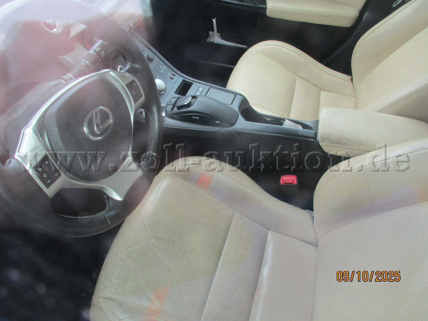 Innenraum ohne sicherheitsrelevante Gegenstände