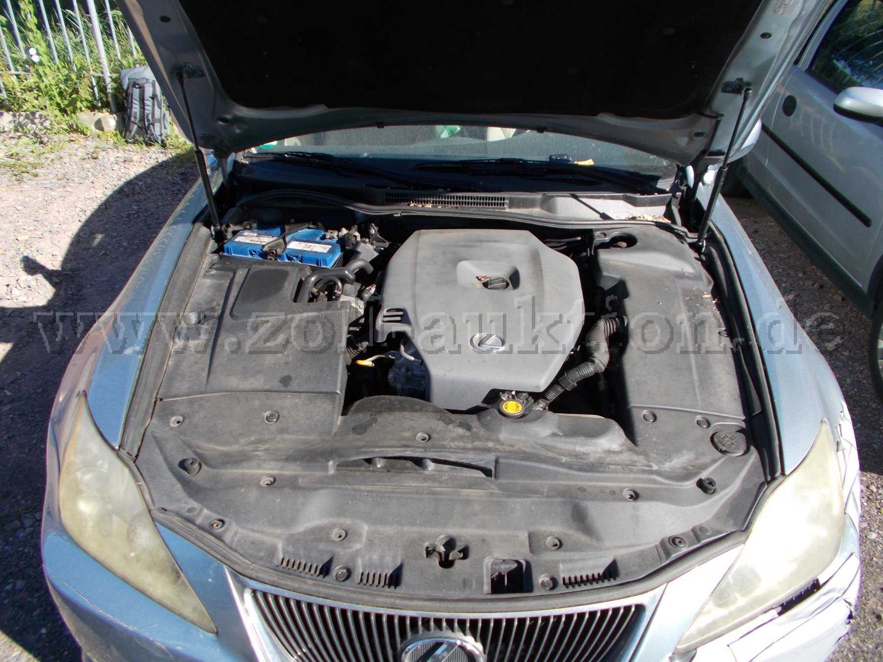 Ansicht des Motorraums