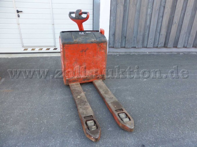 1 Linde elektrischer Niederhubwagen T 20 defekt – foto 2 – kavel bij Zoll-Auktion, Niederwerrn