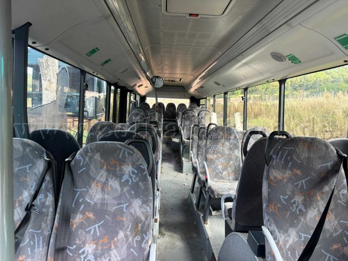 Ansicht Fahrgastraum mit Wassereintritt