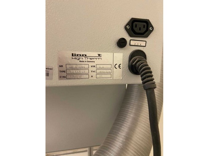 1 Linn High Therm Muffelofen LM 512.07 mit Regler G 400 – Laborofen / Kammerofen – foto 5 – kavel bij Zoll-Auktion, Haldensleben