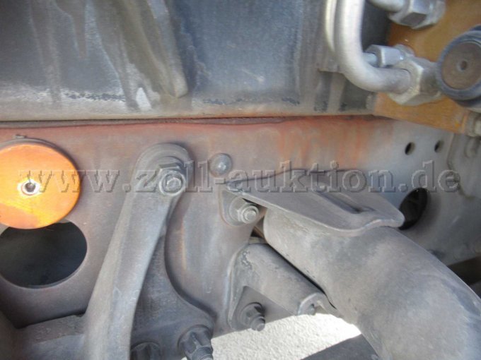 stellenweise Korrosionsbildung