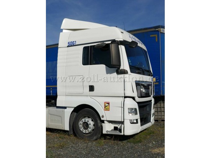 1 Lkw MAN Sattelzug, TGX 18.440 mit Auflieger Krone, EZ 2016, poln. Zulassung – foto 2 – kavel bij Zoll-Auktion, Vierkirchen
