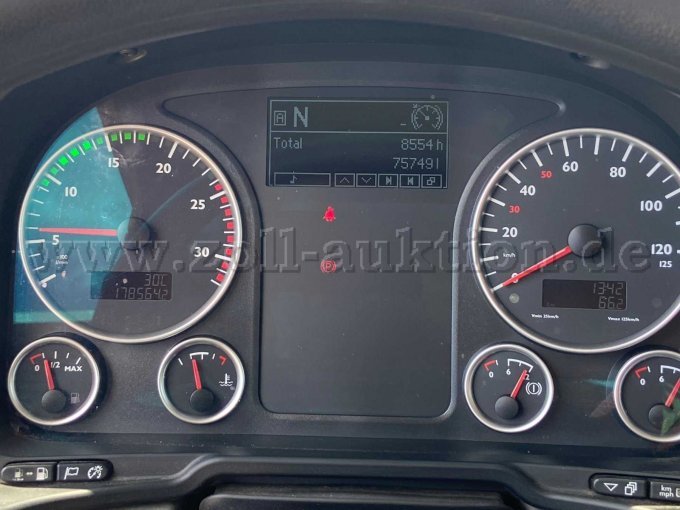 MAN TGS, Fahrerdisplay