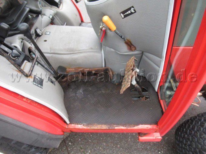 starker Rostbefall Einstiege, hier rechts