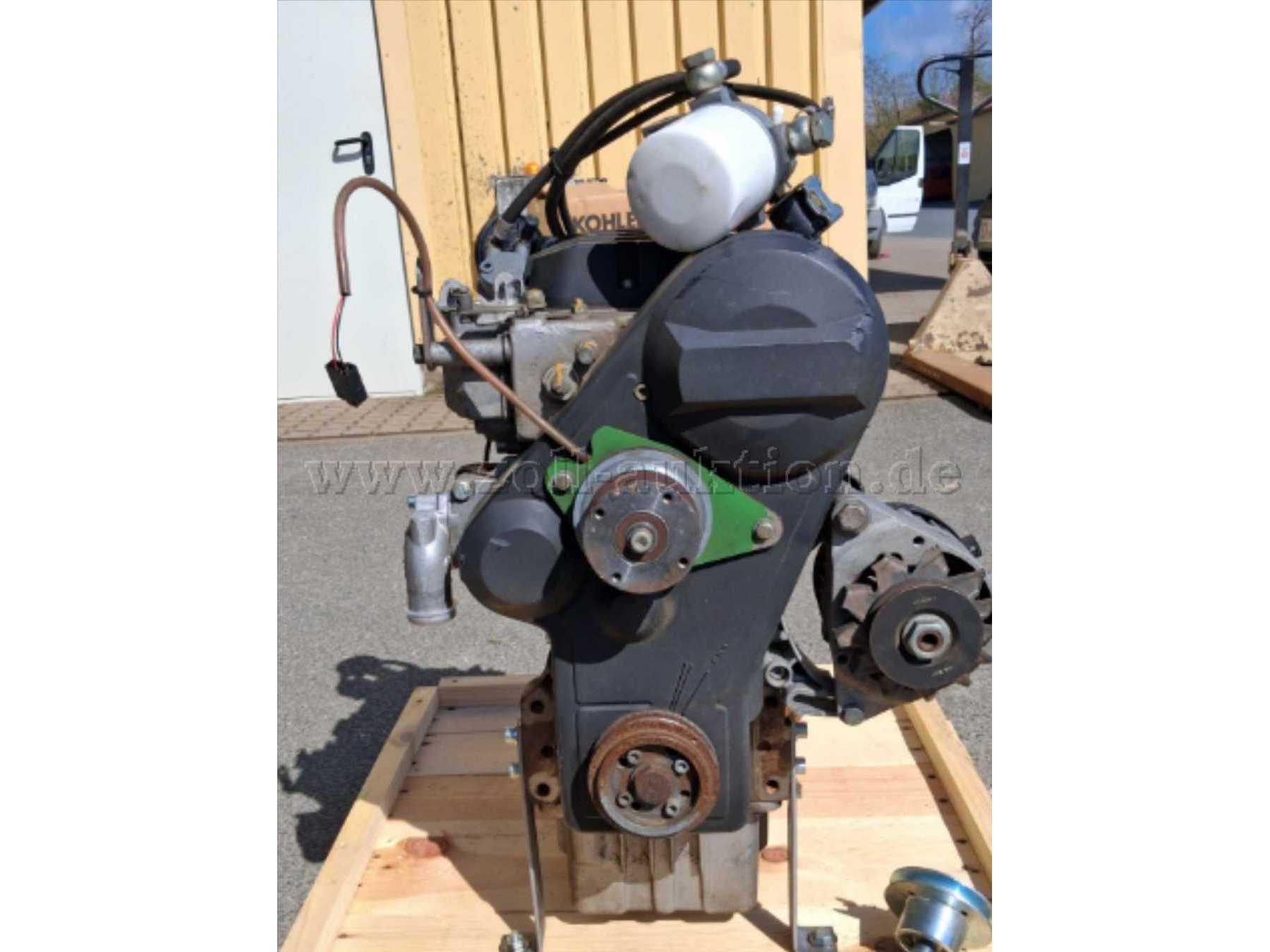 Seitenansicht Zahnriementrieb