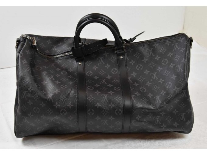 1 Tasche „Louis Vuitton“ Modell: Keepall 55 Monogam Eclipse