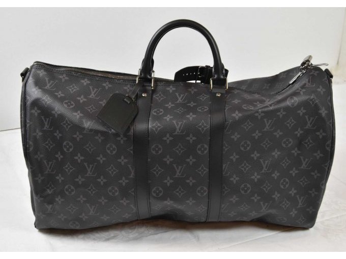 1 Tasche „Louis Vuitton“ Modell: Keepall 55 Monogam Eclipse