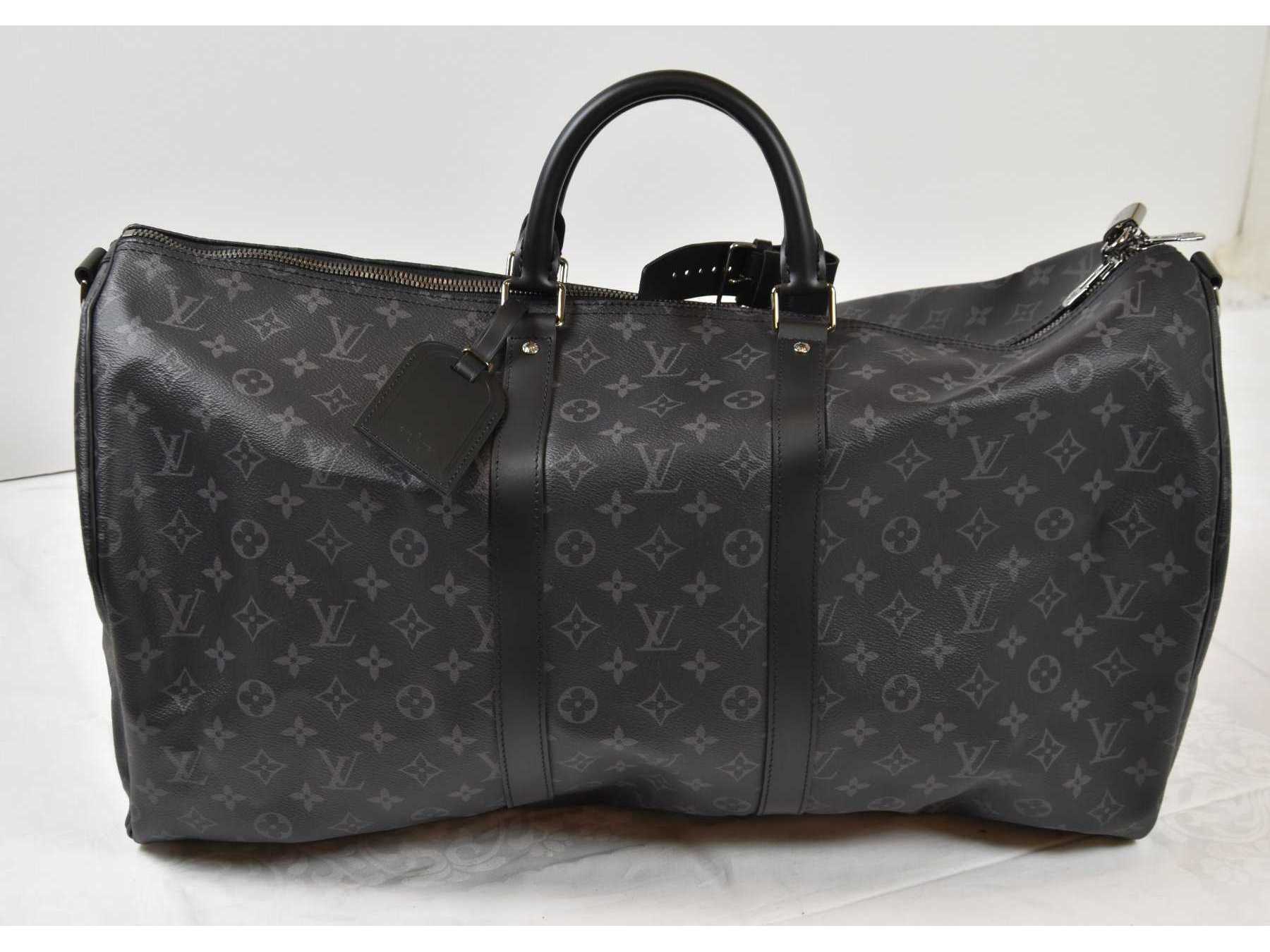 1 Tasche „Louis Vuitton“ Modell: Keepall 55 Monogam Eclipse