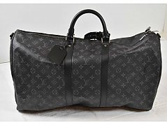 1 Tasche „Louis Vuitton“ Modell: Keepall 55 Monogam Eclipse