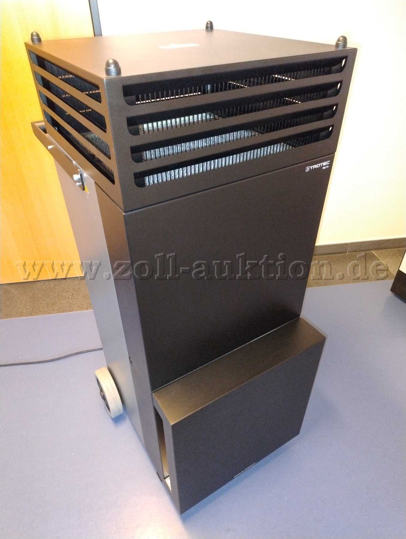 1 Luftreiniger TAC V+ GR/BK inkl. Schallschutz, Firma Trotec GmbH