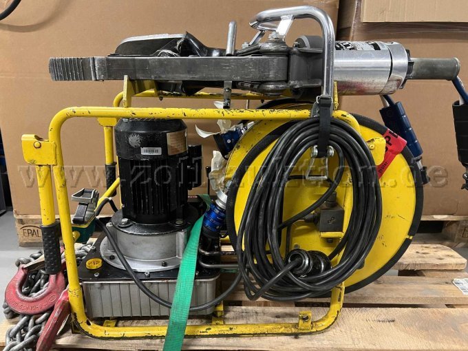 seitliche Ansicht Hydraulikaggregat