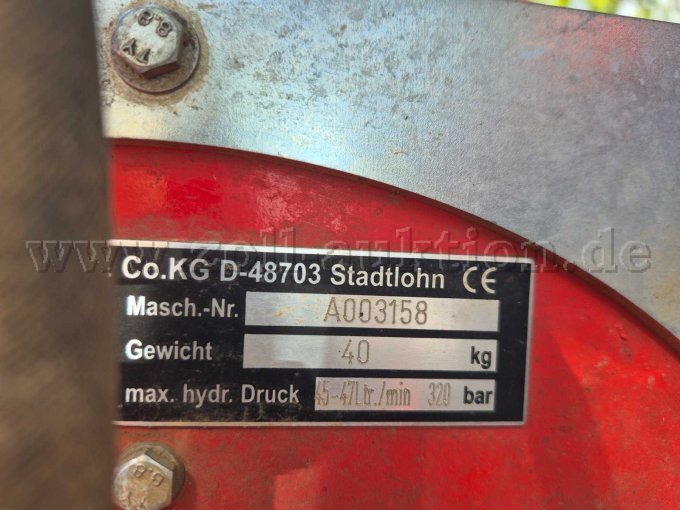 1 maai-aanbouwapparaat Dücker DUA 800, incl. ventilator LG 27 en maaier RSM 13/4 – foto 8 – kavel bij Zoll-Auktion, Bielefeld