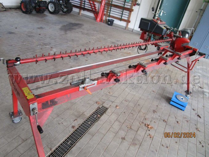 Mähmesserschleifgerät komplett