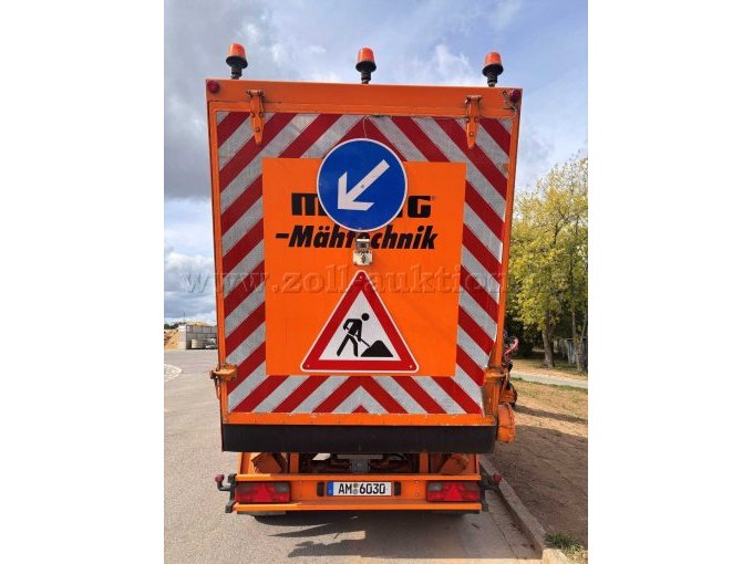 1 Mähzug (Unimog U400 mit MULAG-Mähaufbau und Anhänger) – foto 4 – kavel bij Zoll-Auktion, Amberg