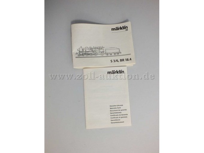 Begleitheft des Zugset "Mein Start bei Märklin" Nr. 29857