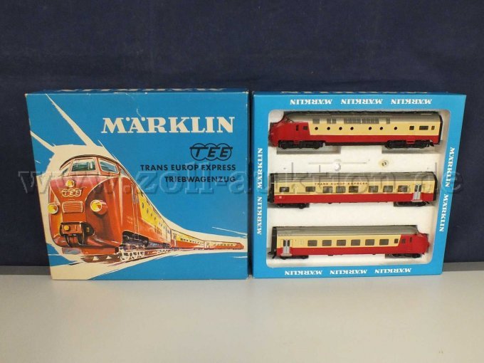 Gesamtansicht der Auktion Märklin 3071 (Trans Europe Express) in OVP