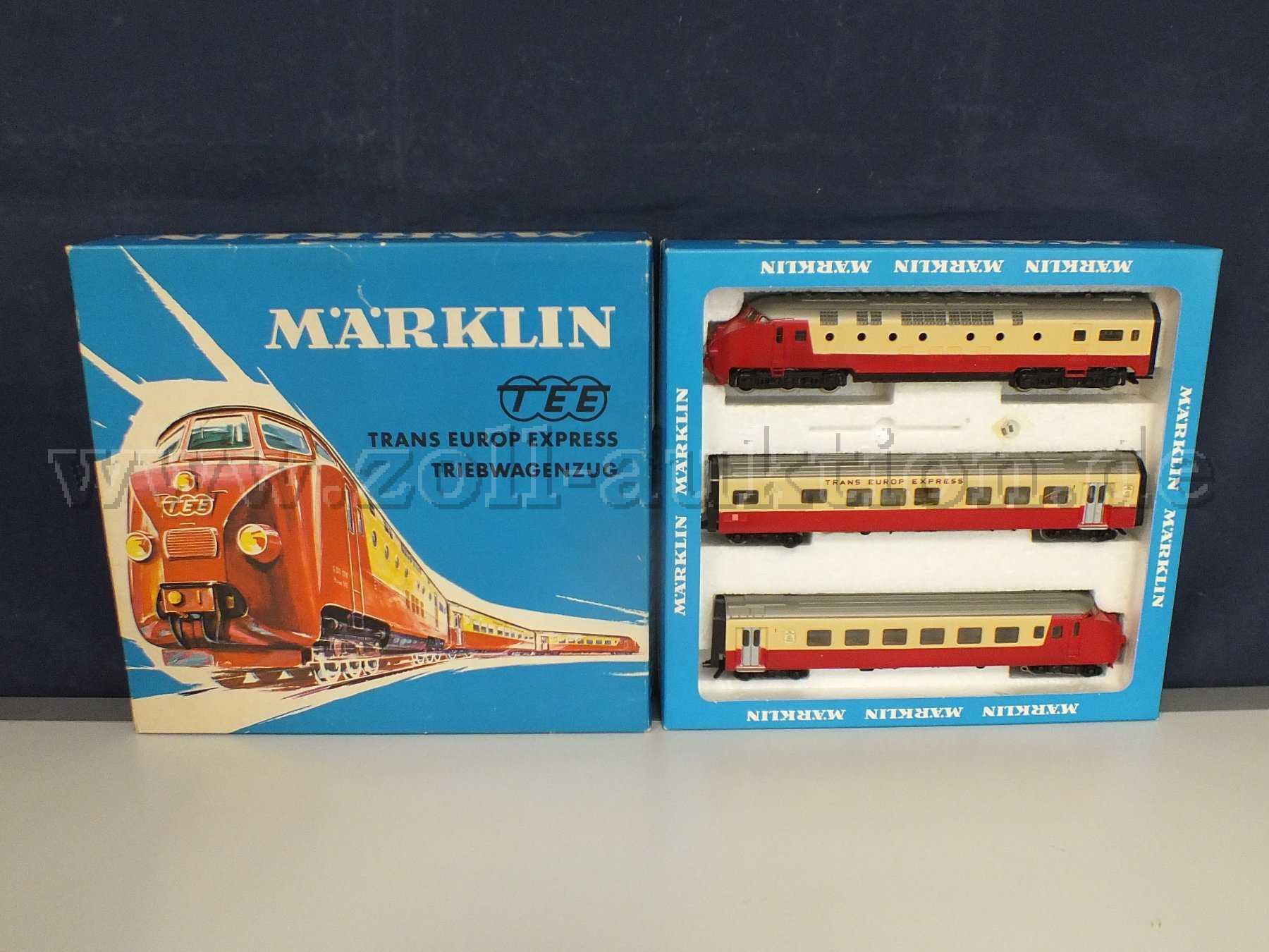Gesamtansicht der Auktion Märklin 3071 (Trans Europe Express) in OVP