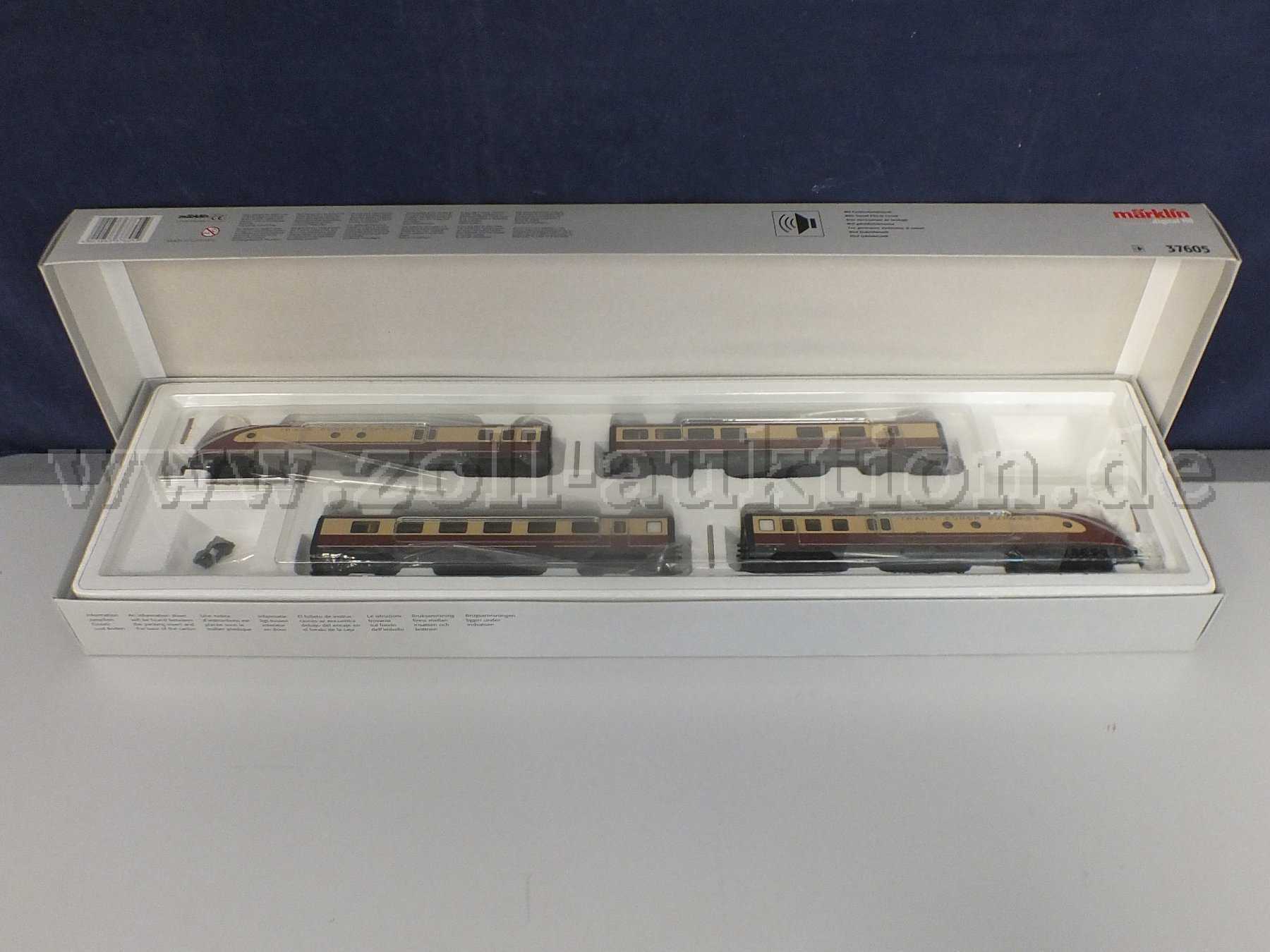 Gesamtansicht der Auktion Dieseltriebzug VT 11.5 (Trans Europe Express) in OVP