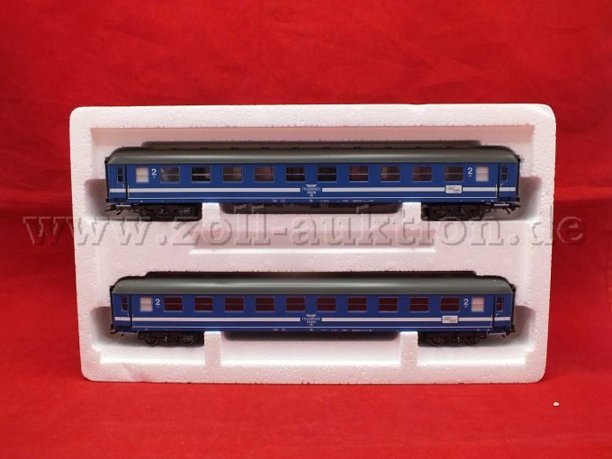 Gesamtansicht der Personenwagen in OVP